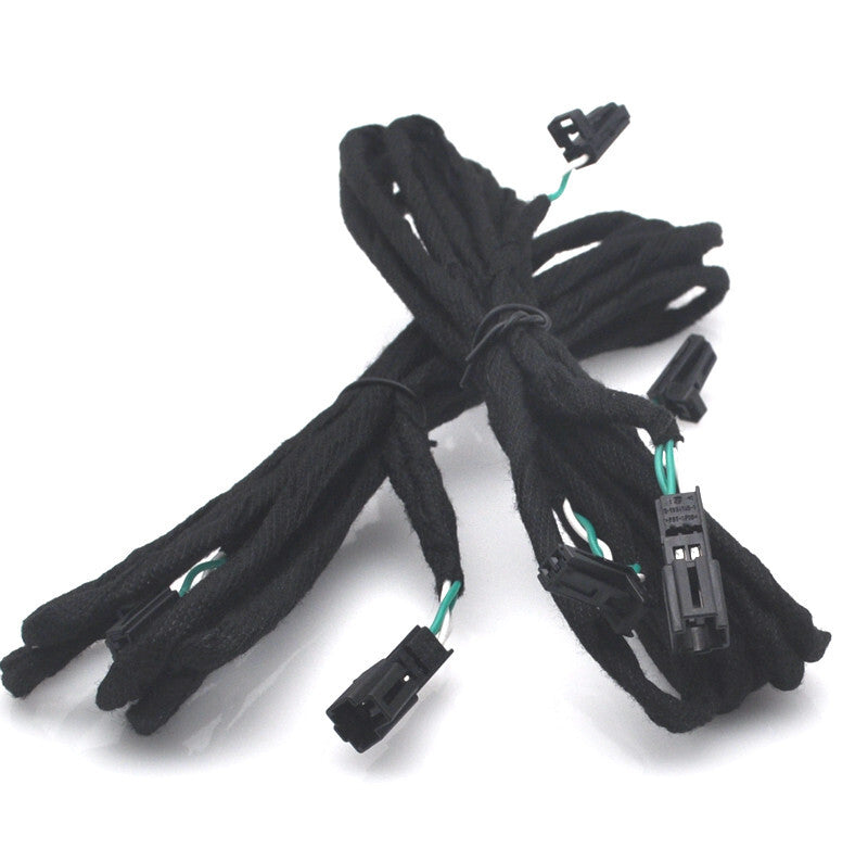 Retrofit Rear footwell light Y-adapter splitter cable for Audi A4 A6 Q5 Q7 A5 A7 v