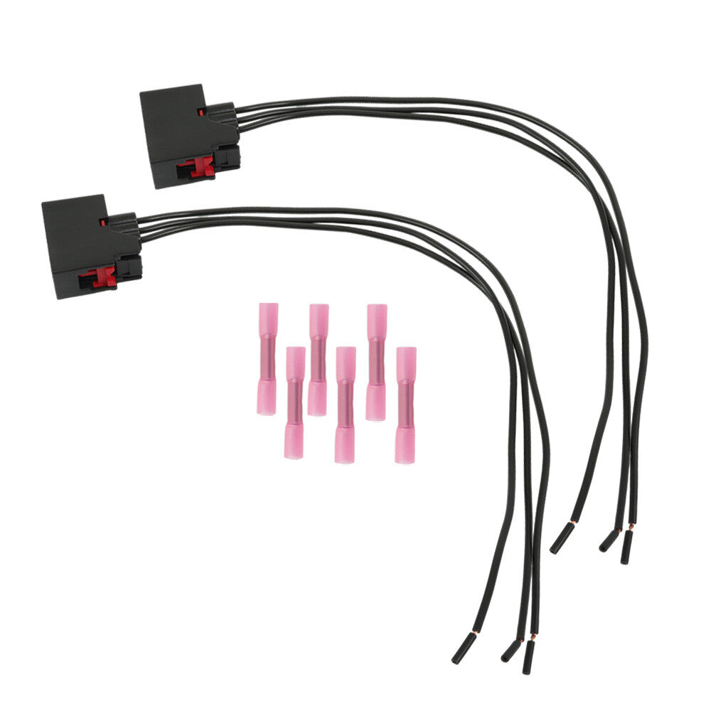 Front turn signal light connector plug harness 2X for 2007-2018 for Jeep for Wrangler JK- n