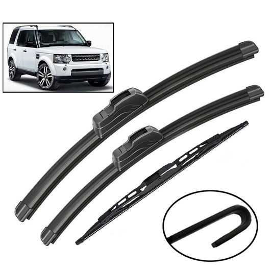 3Pc/set Front Rear Windscreen Wiper Blades for LandRover Discovery 3 / 4 2004-16 Q