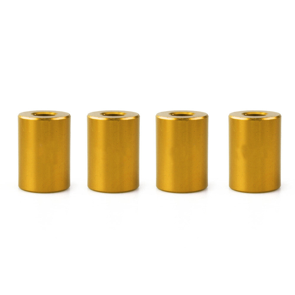 Gold Hood Spacer Riser Kit Racing Aluminum Engine Vent Lift 6mm bolt 1 inch Q