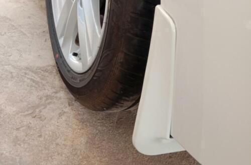 4X Paint White Mud Flaps Splash Guards Fender 2022-2024 for Toyota for Corolla Cross