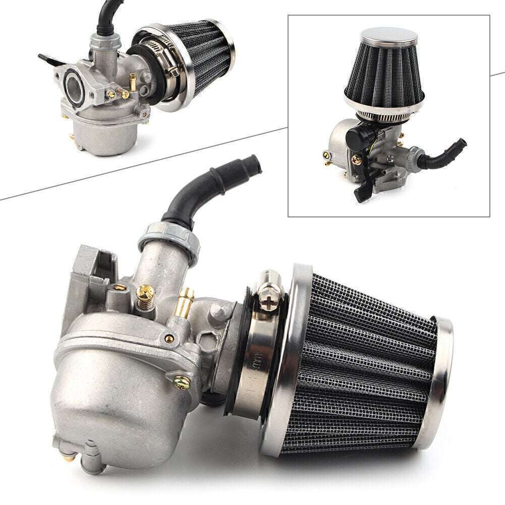 PZ19 Carb 70CC 90CC 110CC Carburetor Air Filter ATV Go-Kart Carb Universal motor Q