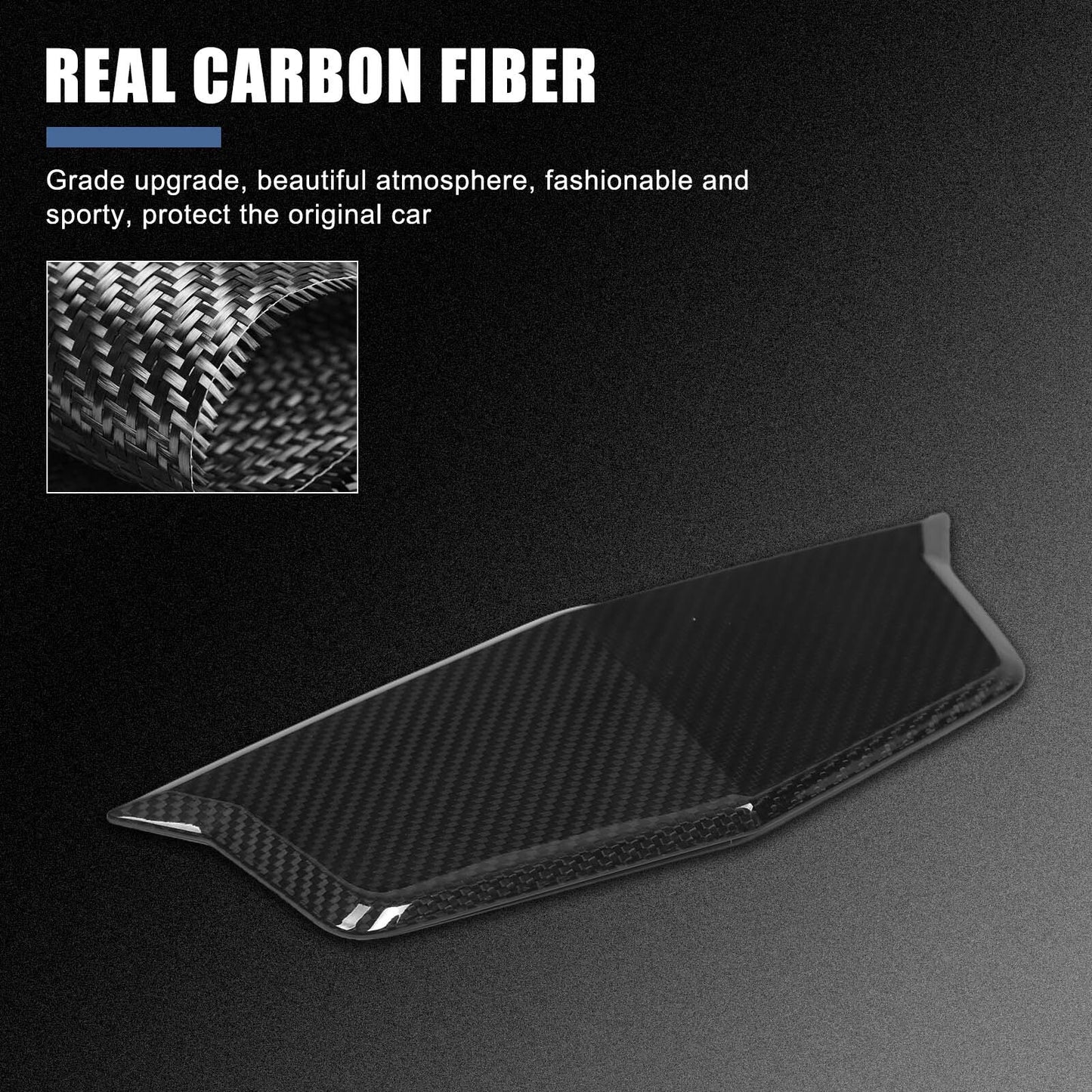 carbon fiber front emblem cover for Cadillac for Escalade 2021 - 2023 n