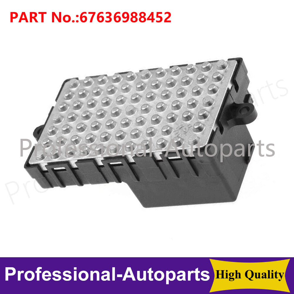 67636988452 New Blower Fan Motor Heater Resistor Fit for BMW E60 535i M5 M6 Q