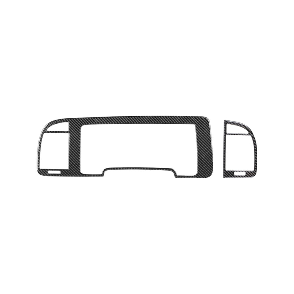 8Pcs Door Handle Trim Cover Carbon Fiber for VW Touareg 2011-2018 v