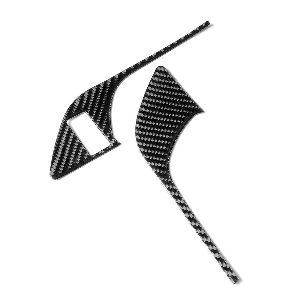 Red Carbon Fiber Driver Side Door Control Cover For Colorado 04-12/ for Canyon 05-12 v