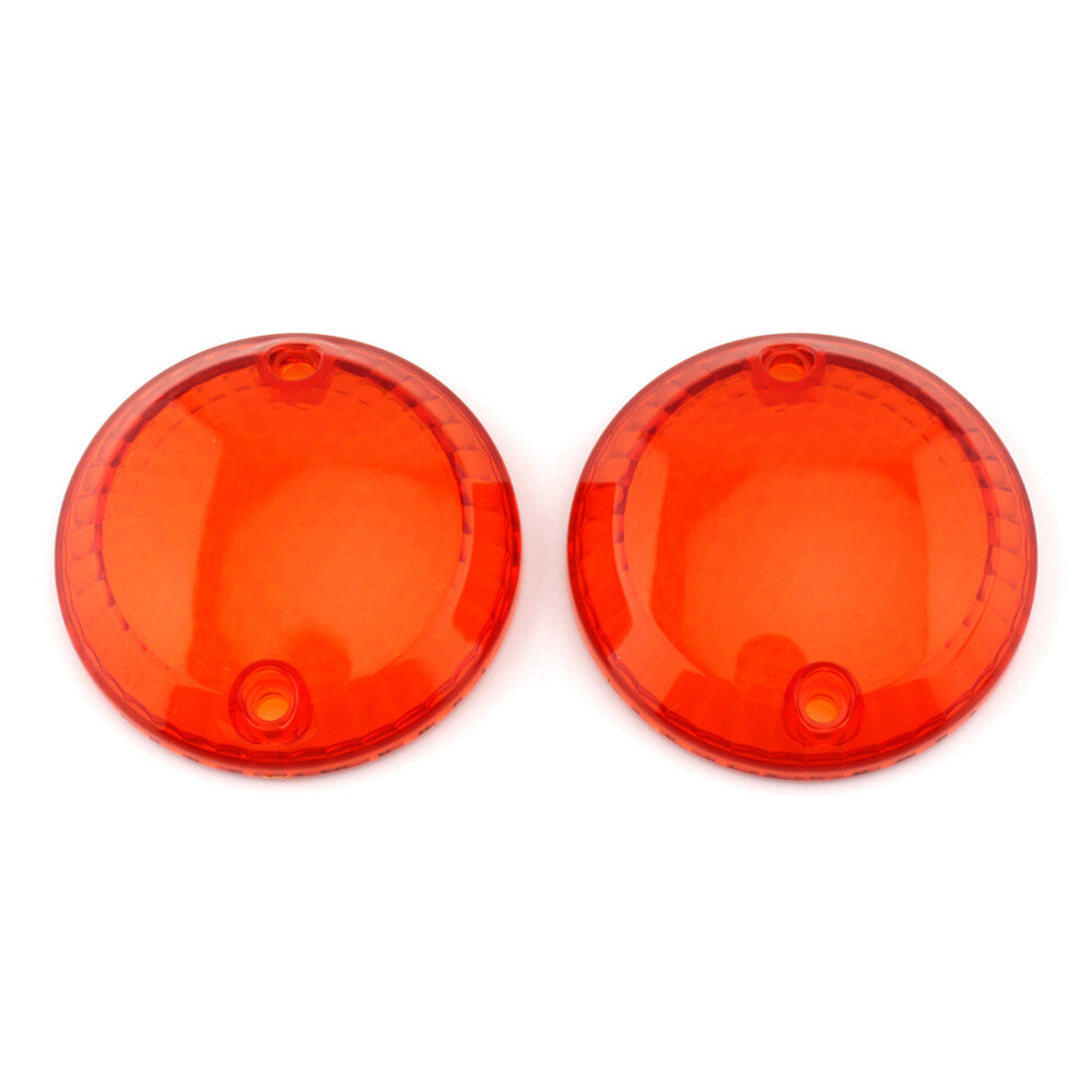 for Suzuki Cruisers Intruder 1400 VX800 86-03 Amber Turn Signal Light Lens Cover
