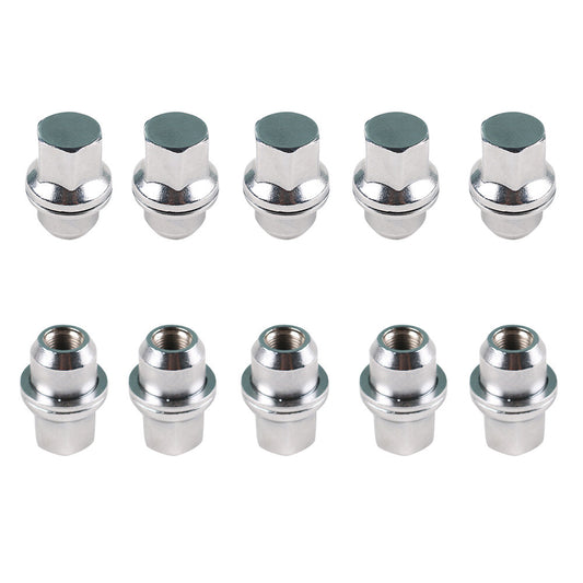 10x Wheel Lug Nut Set 16mmX1.5 Fit for Land Rover for Range Rover Discovery for Defender Q