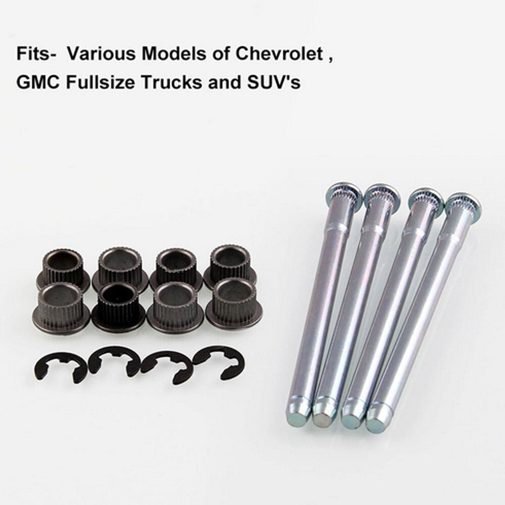 For 1988-2002 Chevy for GMC Fullsize Truck for SUV Door Hinge Pins Pin Kit 2 DOOR Q