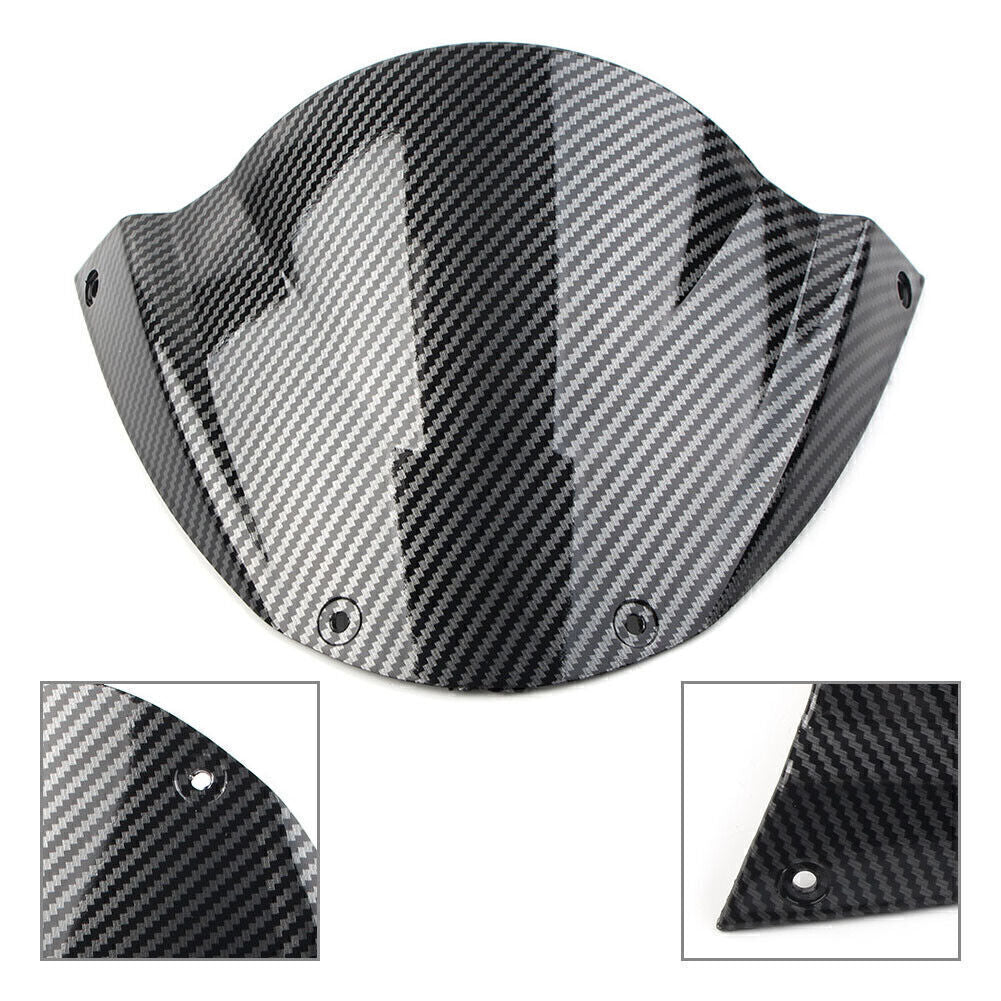 Carbon Fiber Pattern Windscreen for Ducati Monster 696 796 1100/S/EVO