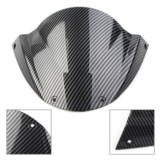 Carbon Fiber Pattern Windscreen for Ducati Monster 696 796 1100/S/EVO