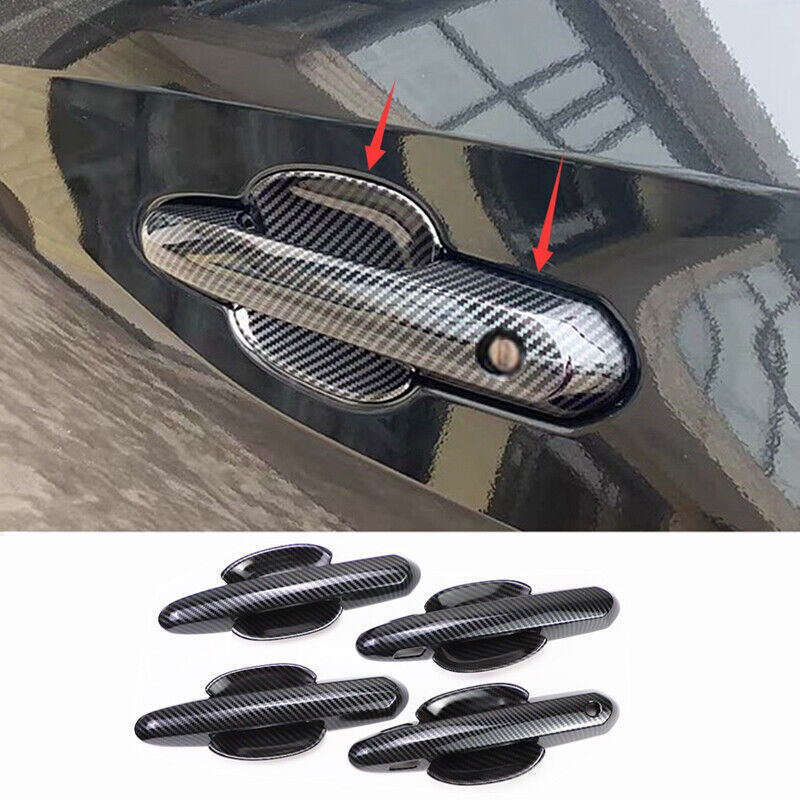 for Corolla Sedan 2019-2023 Black Front Headlight Lamp Eyebrow Trim Cover v