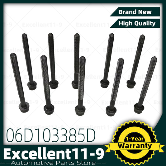 Engine cylinder head bolts 06D103385D WHT005305 are suitable for Audi A5, A6, A7, for A8 , and for Golf Eos- n