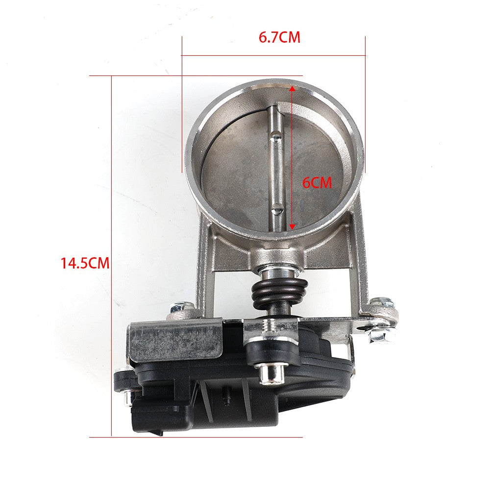 2.25in Electric Exhaust Control Valve Low Pressure For Exhaust Catback Downpipe Q