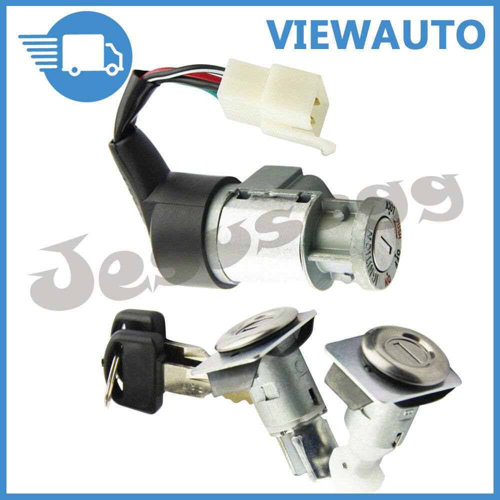 35010-GV4-901 Ignition Switch Lock with 2 Keys for Honda CH80 Elite 1985-2007 Q