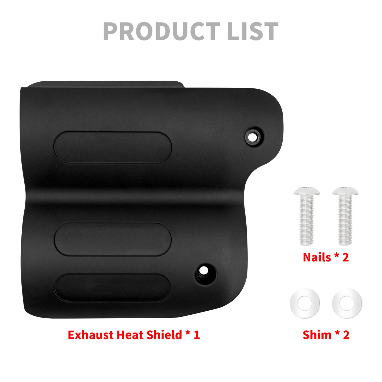 Exhaust Heat Shield Muffler Pipe Protector Cover for Harley Sportster S RH 1250 Q