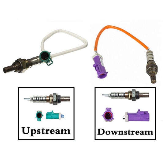 2PCS Oxygen O2 Sensor Upstream+Downstream For 2011-2019 for Ford Fiesta 1.6L L4 NEW