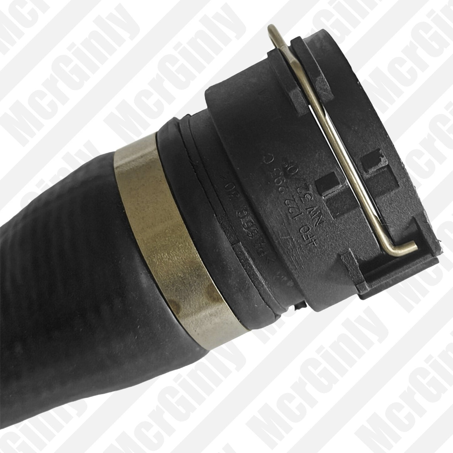coolant hose with coupling for Audi A4, S4, A5, and S5 engines #8K0121055B- n