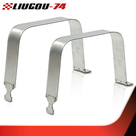 Two fuel tank belts are suitable for 1999-2019 for Chevrolet Silverado for GMC for Sierra 1500 2500 3500 Q