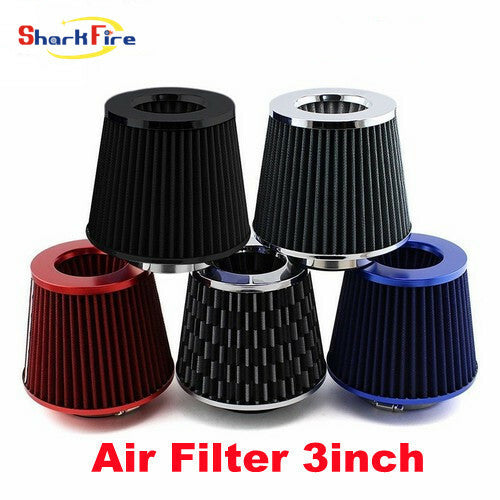General Motors Air Filter 3-inch 76mm Cold Air INTAKE Turbocharger Conical Hose Kit