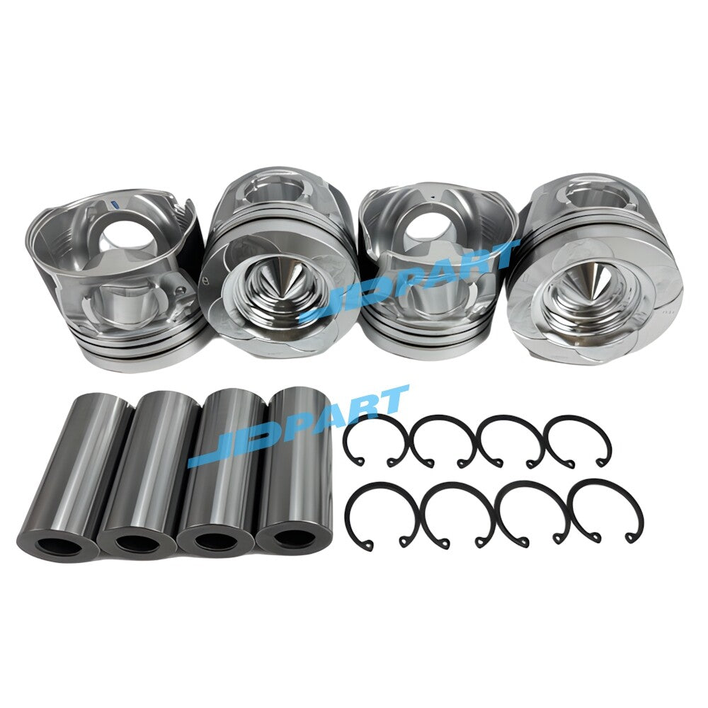 4-piece D34 piston kit for engine spare parts -