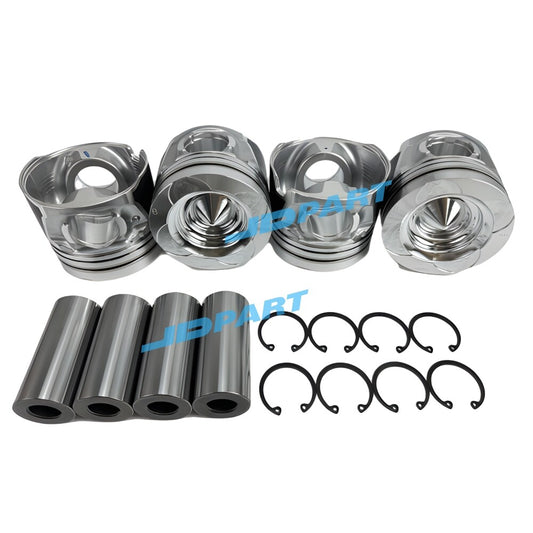 4-piece D34 piston kit for engine spare parts -
