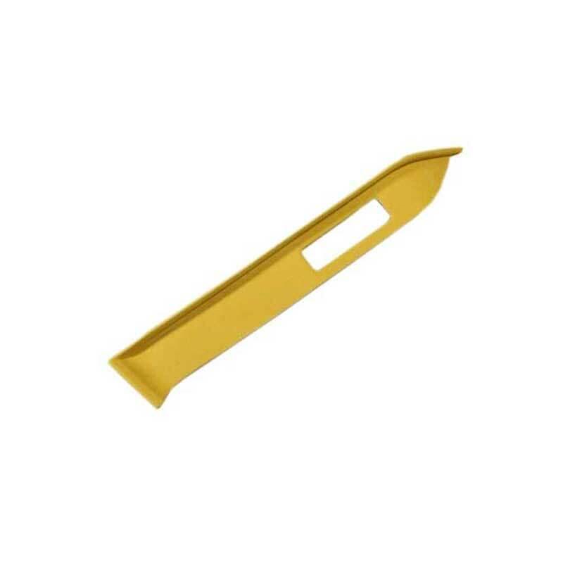 for Ford for Mustang 2015-2022 Yellow Suede Central Console Instrument Strip Trim
