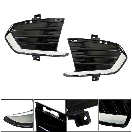 Suitable for 2017-2019 for Cadillac XT5 3.6L 4-door fog light cover, black, right side + left side - n