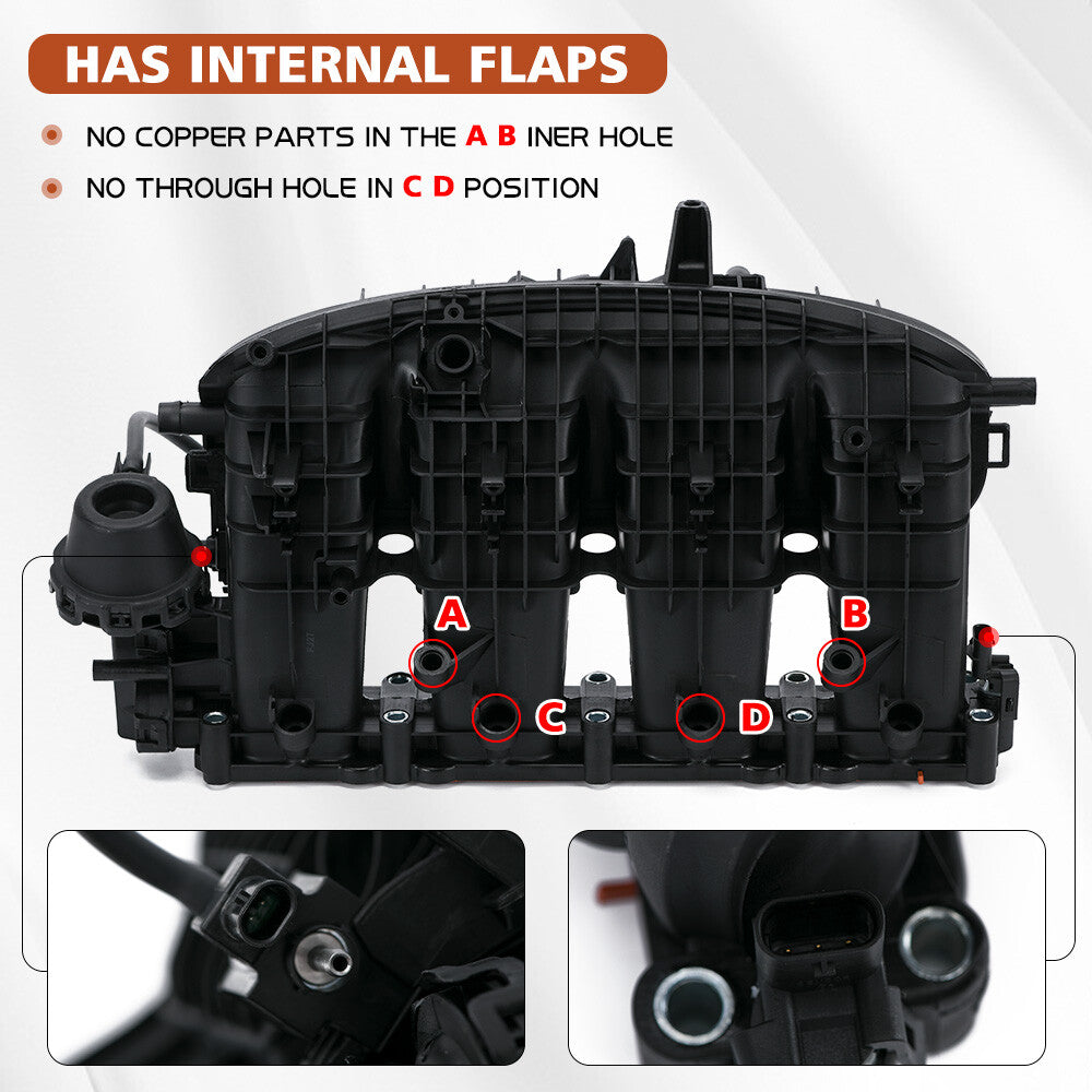 Intake Manifold for 2014-2018,2016 for VW for Jetta GLI for Passat for Golf SportWagen 1.8L