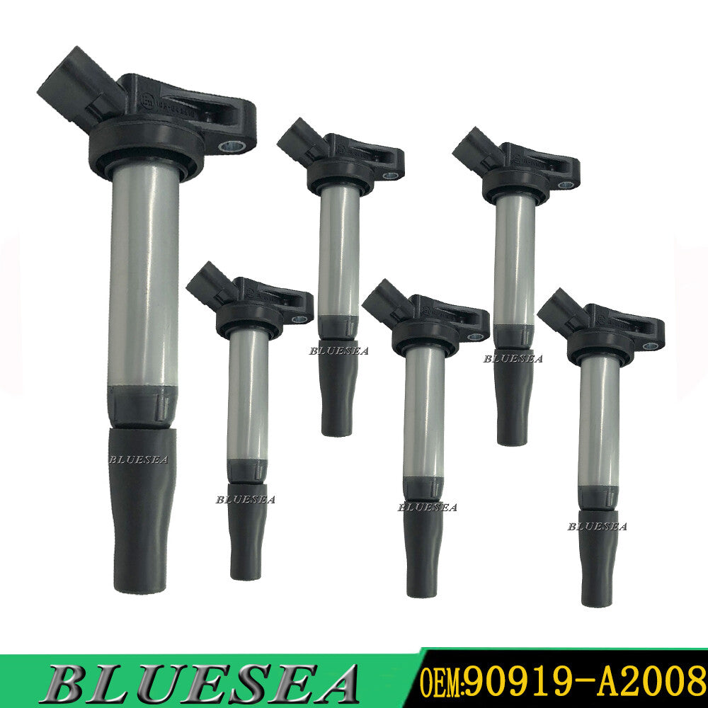 6PC Ignition Coil for Lexus for Toyota GS350 GS450h Highlander IS300 2016-2020