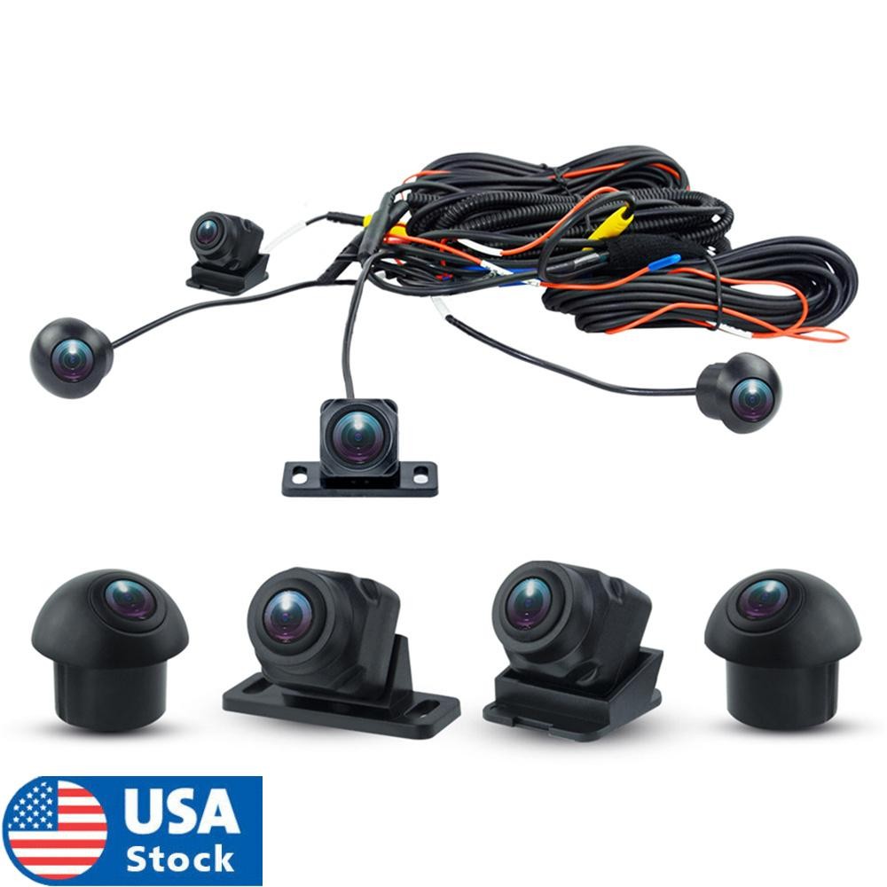 3D 360¡ã Surround View Car camera Panoramic Cameras For Radio Stereo Radio Player