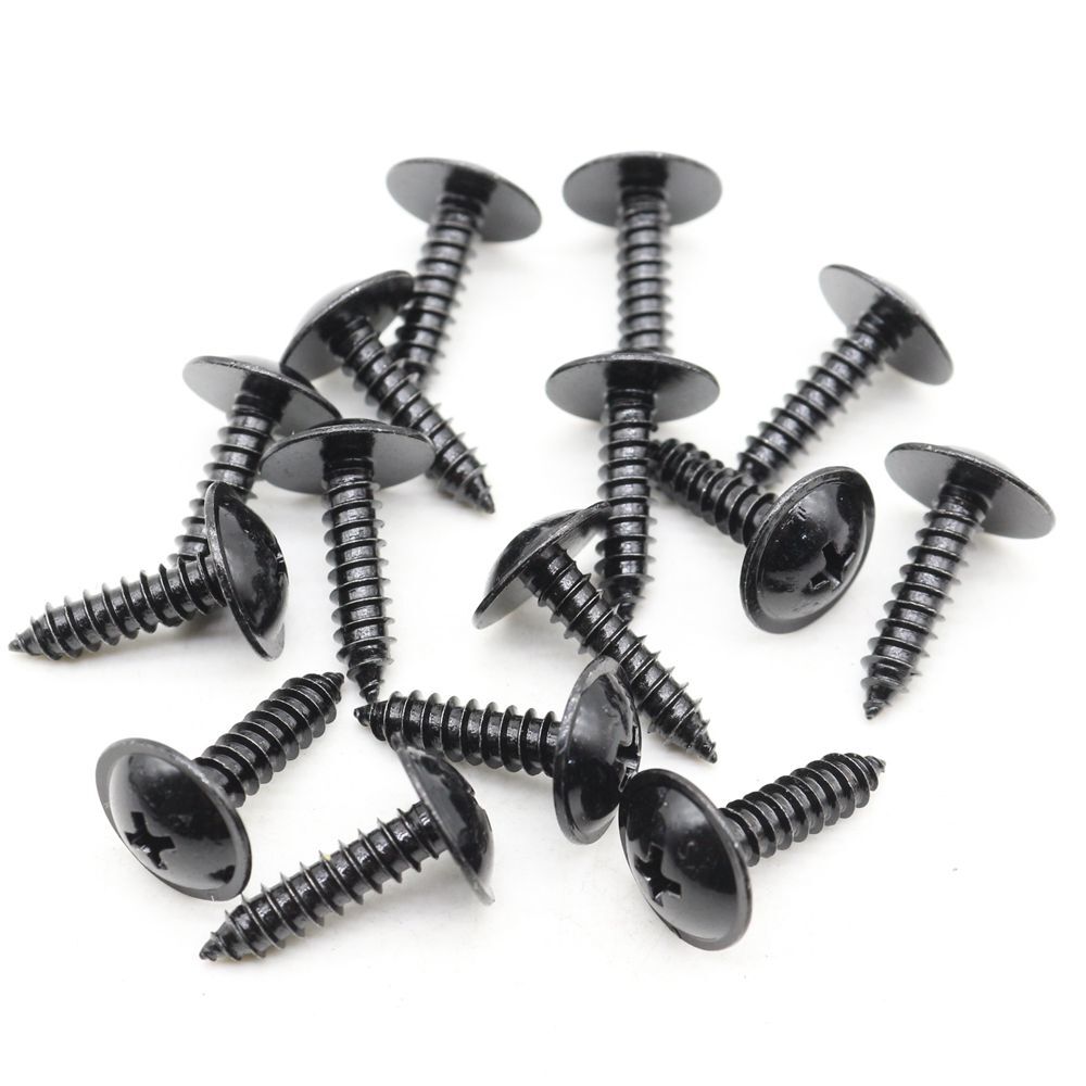 15-piece pack of nylon fasteners and rivets for interior trunk lining, suitable for VW .