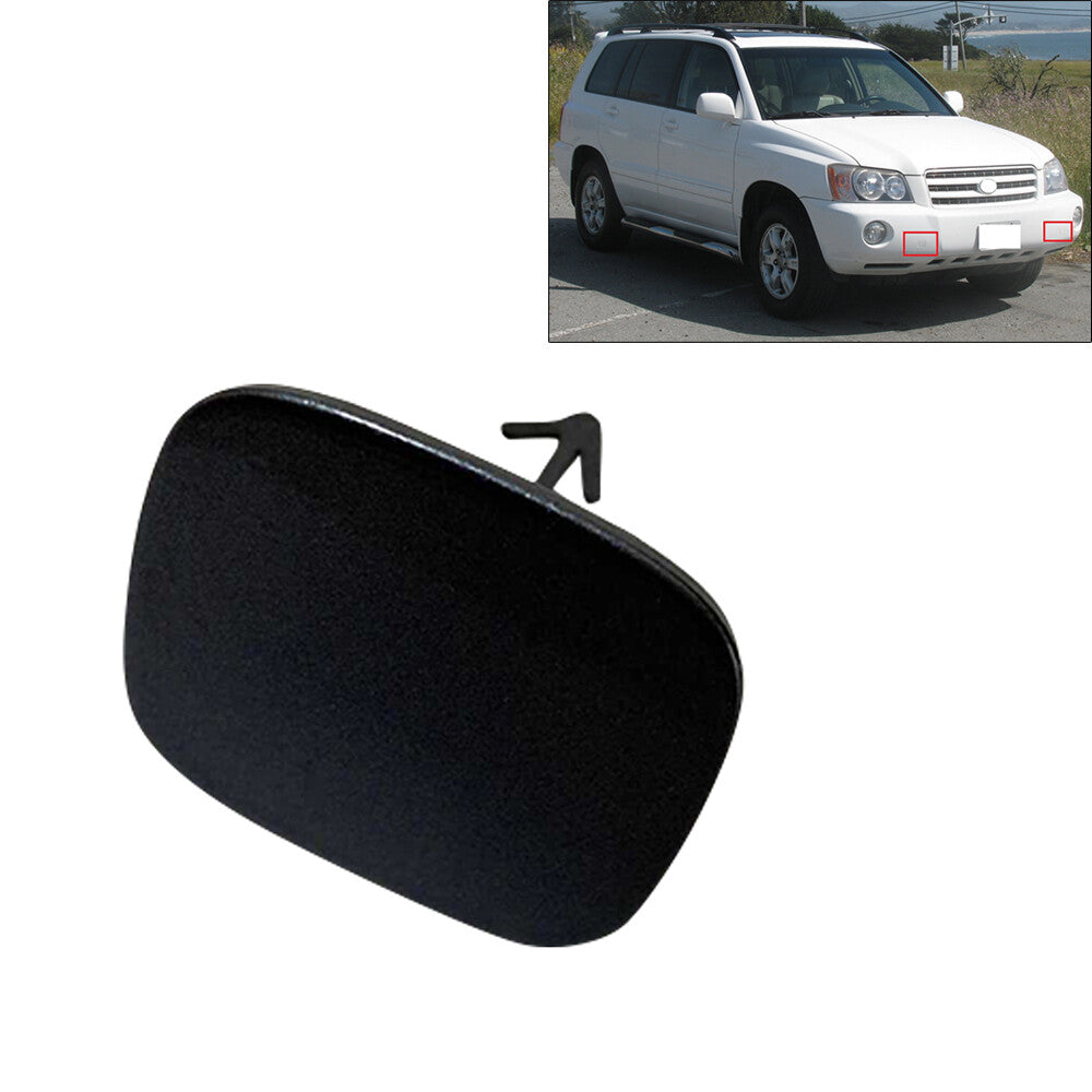 Fits Highlander 2001 2002 2003 Front Bumper Tow Hook Cover Cap Q
