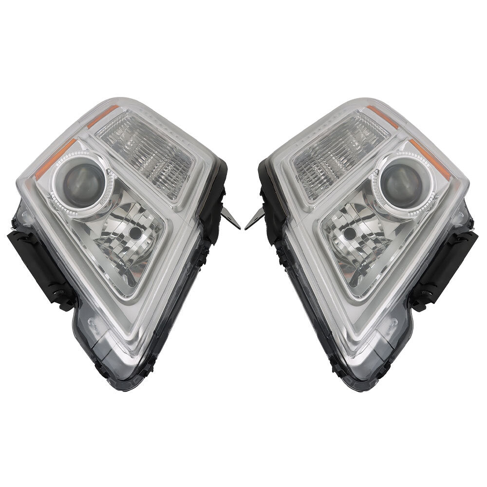  LED headlights for 2007-2011 W204 C-Class DRL headlight upgrade 