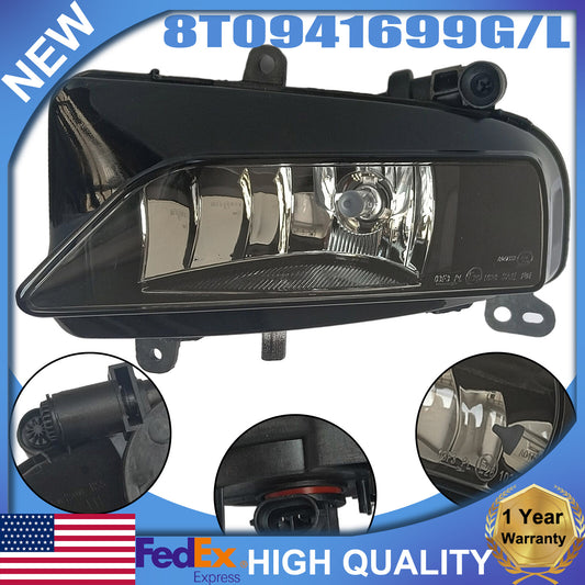 Halogen fog light assembly for left front bumper of for Audi A5 S5 2012-17 #8T0941699G n