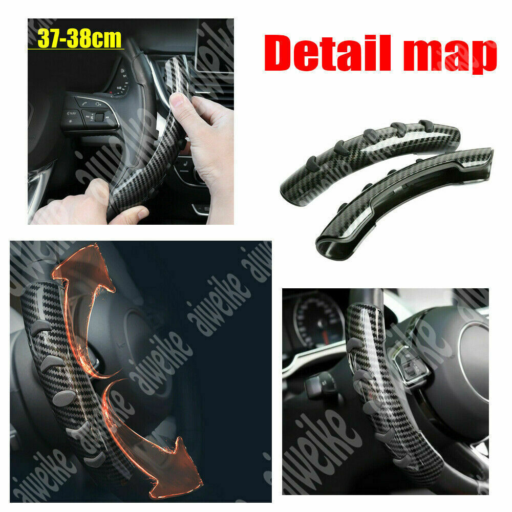 Carbon Fiber Anti-Slip Steering Wheel Cover for Jeep Grand Cherokee 2011-2021