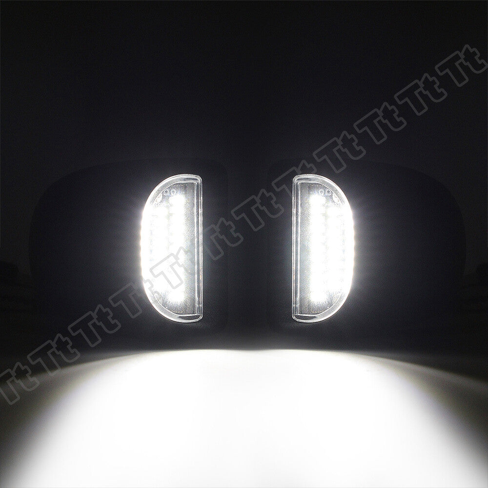 LED license plate lights suitable for Chevrolet Silverado for GMC for Sierra 1500 2500 3500 for Yukon Territory Q
