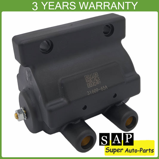 Ignition Coil 5 Ohm for Harley Dyna Electra Glide Fat Boy FLSTF 31609-65A DC7-1 Q