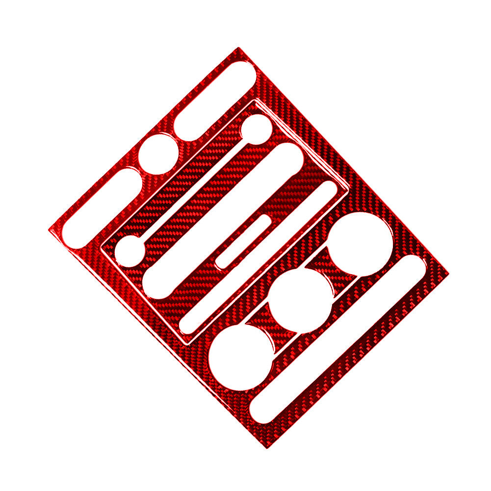 Red Central CD-Player Trim Cover For 1 Convertible E82/E88 2008-2013 v