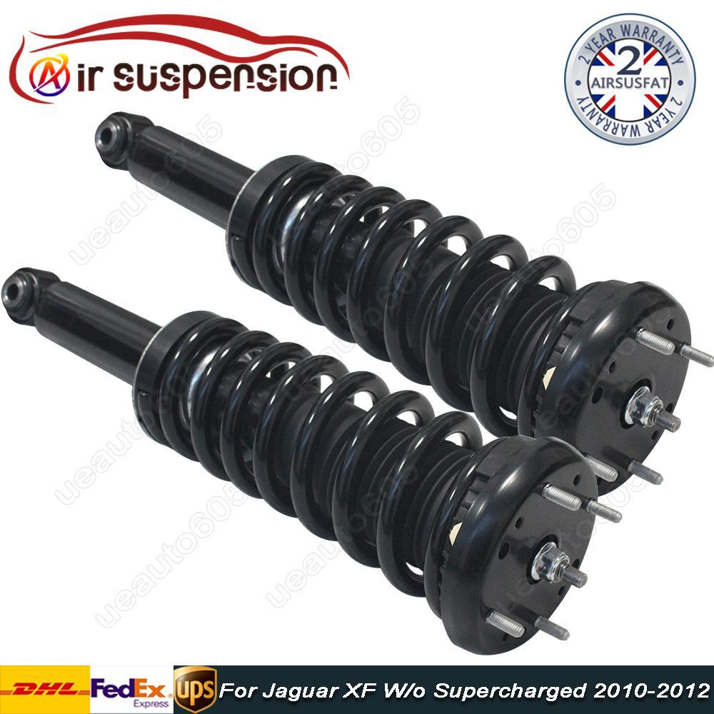 2x Rear Shock Absrober Struts W/o Supercharged for Jaguar XF 2010-2012 822KAS255