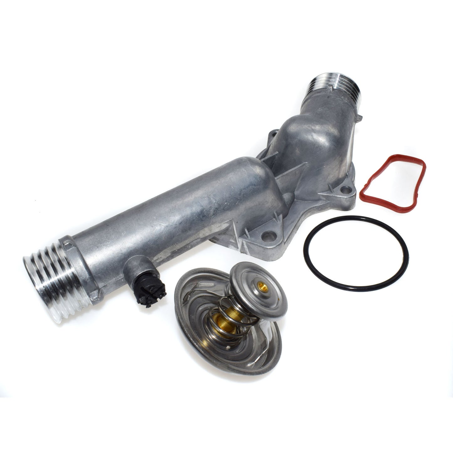 New Thermostat and Aluminum Housing Kit Fits for E39 1997 - 1999 528i E39 28L - v