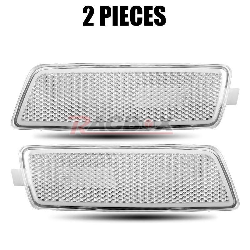 PAIR CLEAR LENS FRONT BUMPER SIDE MARKER LIGHT FIT for VW MK5 for GOLF GTI R32 for JETTA