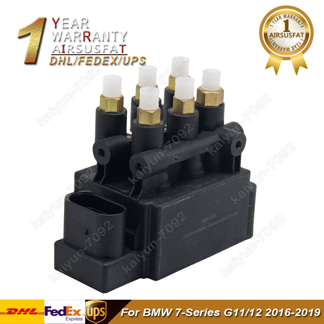 Air Suspension Solenoid Valve Block for BMW 7-Series G11/12 2016-2019 4154034370