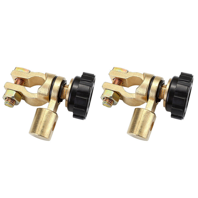 2¡ÁBattery Terminals Quick Disconnect Auto Boat Post Off Master Kill Switch v