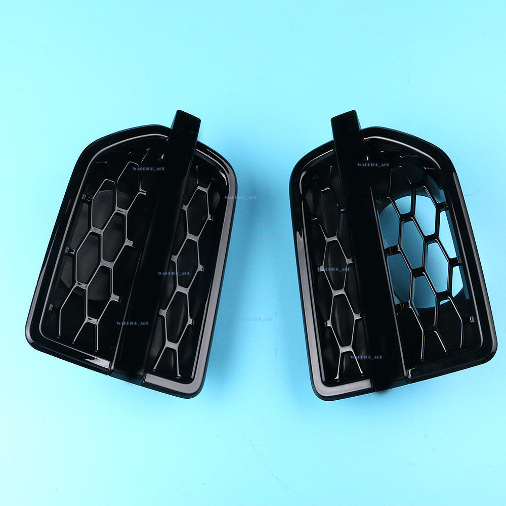 RL Side Grille Air Intake Fender Vents In Gloss Black for Land Rover LR4
