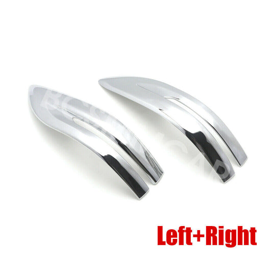 2x Side Rearview Mirror Cover Moulding Trim ABS Fit for Honda CR-V CRV 2017-2022