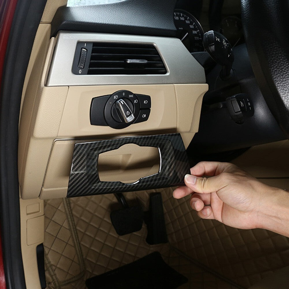 Enhance The Headlight Switch Frame Decoration Of For 3 E90 E92 E93 v