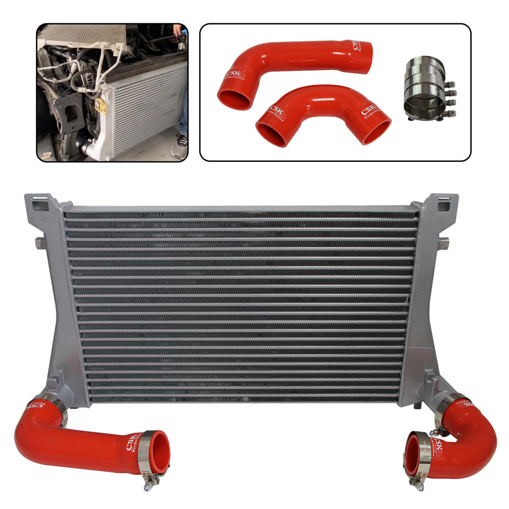 Intercooler Kit for Audi A3 S3 for VW for Golf GTI R MK7 EA888 1.8T 2.0T TSI TubeFin RD