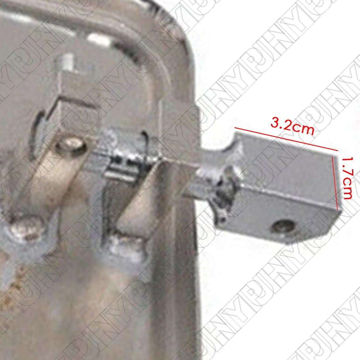 A Pair Angle Can be Adjusted Front Rider Floorboards (Left and Right side) New Q