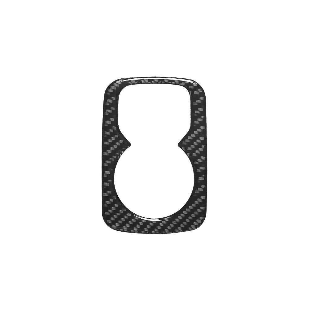 2X for Seat Button Frame Trim Type B Cover Carbon Fiber for Chevy Impala 2014-2020 v